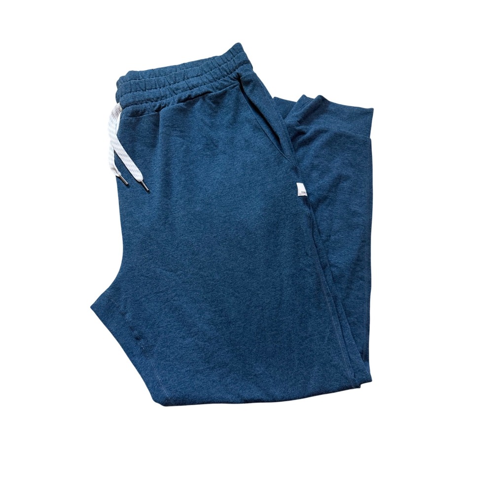 Vuori Performance Joggers Pine Green Heathered Tapered Sweatpants Large VW303 - Picture 1 of 6